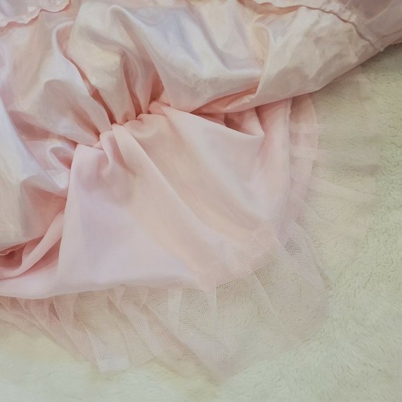 Girls Circle Pageant Party Dress Light Pink Lace‎ - Picture 7 of 11